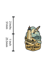 Gateway National Recreation Area Pin - New Jersey and New York Souvenir Pin